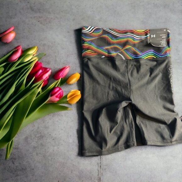 NWT Under Armour Pride Women’s Bike Shorts (S) - Picture 1 of 6